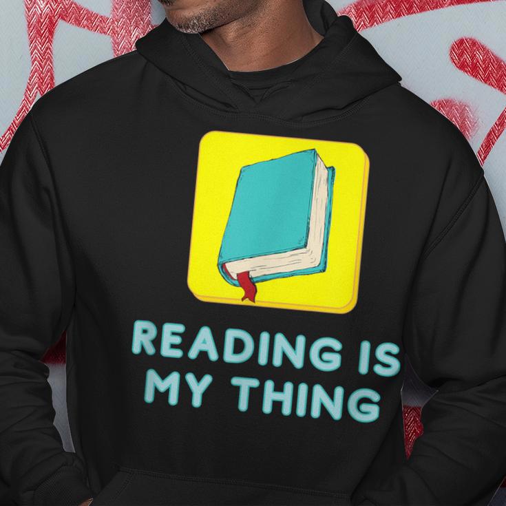 Lesen Ist Mein Ding Lehrer Bibliothekar Bücherwürmer Kapuzenpullover Lustige Geschenke