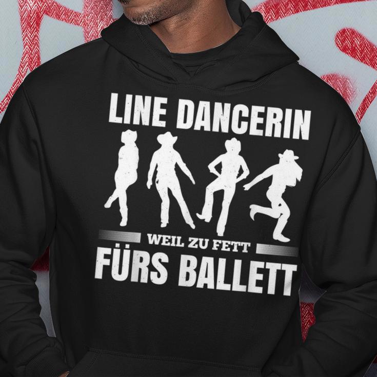 Line Dancerin Weil Zu Fett Fürs Ballet Dancing S Kapuzenpullover Lustige Geschenke