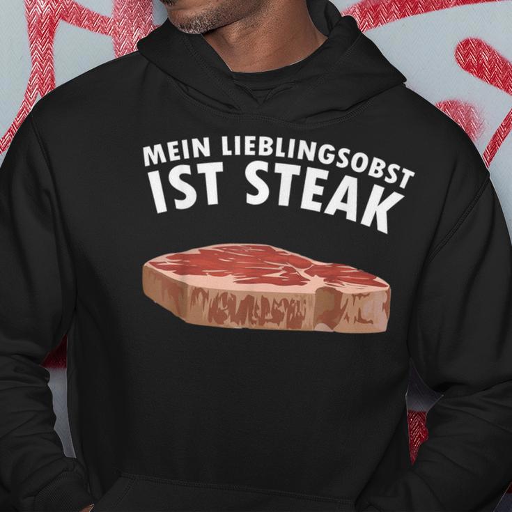 Mein Lieblingsobst Ist Steak Butcher Kapuzenpullover Lustige Geschenke