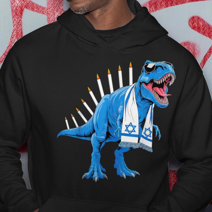 Menorasaurus Rex Menorahsaurus Hannukah Dinosaur Kapuzenpullover Lustige Geschenke