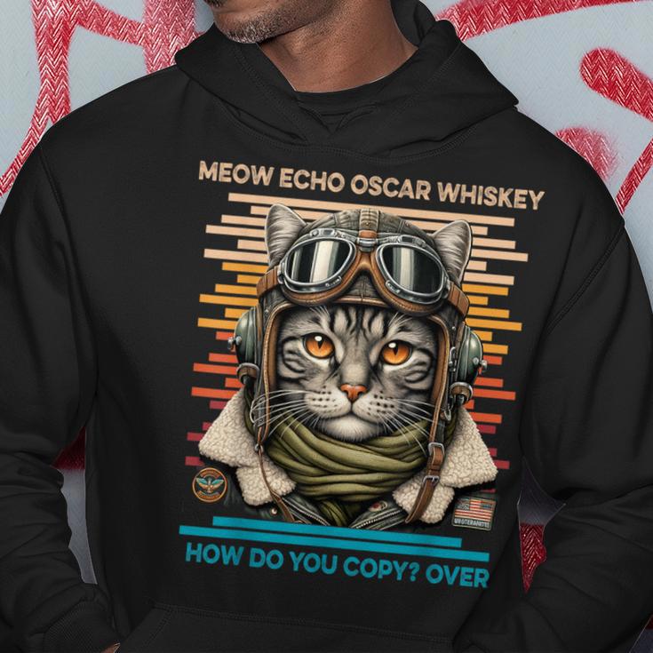 Mike Echo Oscar Whisky Wie Kopierst Du Over Catintage Kapuzenpullover Lustige Geschenke