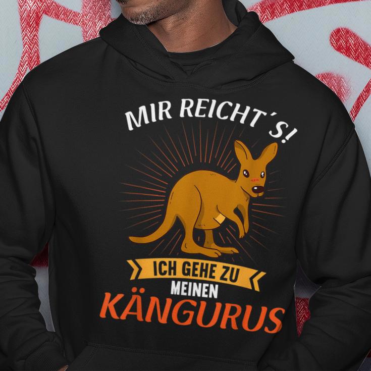 Mir Reichts Ich Gehe Zu Meinen Kängurus Kangaroo Kapuzenpullover Lustige Geschenke