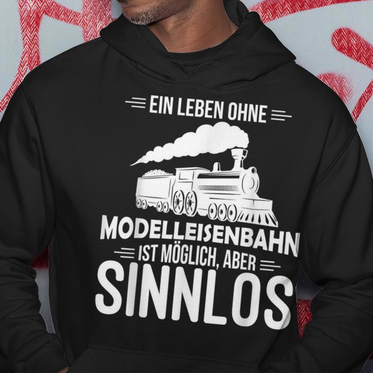 Model Railway Life Ohne Model Railway Sinnlos Railway Kapuzenpullover Lustige Geschenke