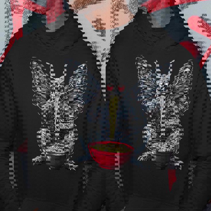 Mothman Cryptozoology Cryptid Ramen Japanese Noodles Hoodie Personalized Gifts