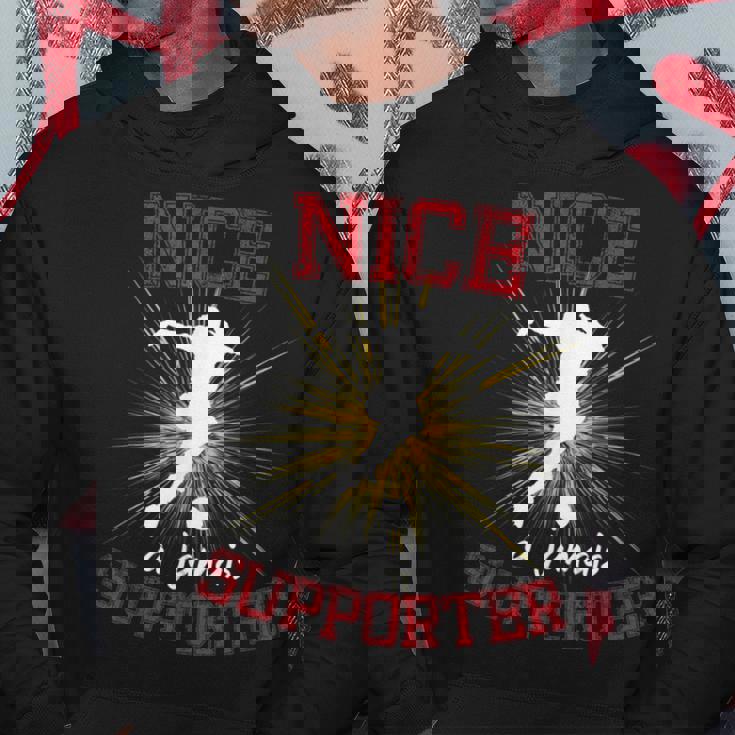 Nice A Jamais Supporter Cadeau Foot Nicois France Sweat à capuche Cadeaux drôles