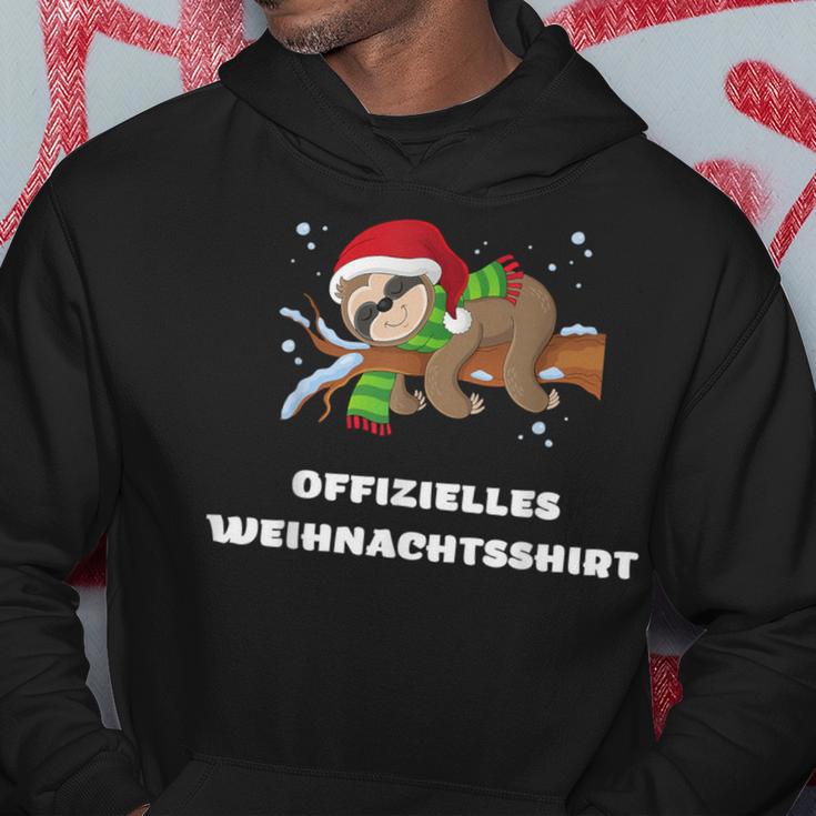 Offizielles Weihnachts Faultier Weihnachten Kapuzenpullover Lustige Geschenke