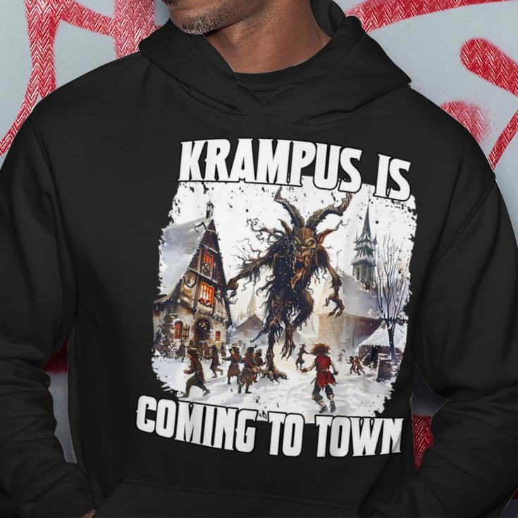 PerchtenFor The Krampus Run Legend Figure Kramperl T Krampus Kapuzenpullover Lustige Geschenke