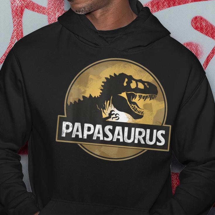 Père Fils Partenaire Papasaurus T-Rex Dinosaur Kapuzenpullover Lustige Geschenke