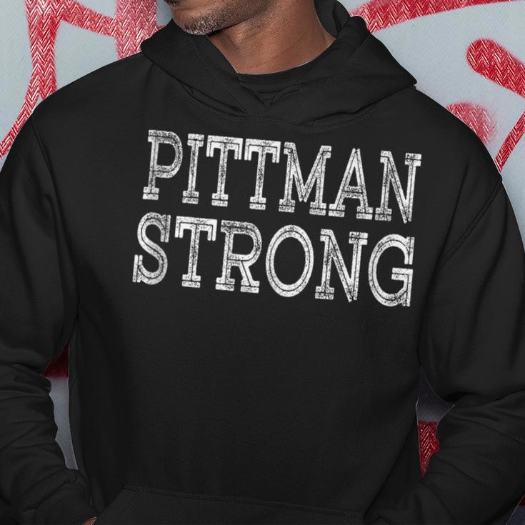 Pittman Strong Squad Family Reunion Last Name Team Custom Kapuzenpullover Lustige Geschenke