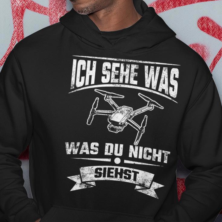 Quadcopter Drohne Ich Sehe Was Was Du Nicht Siehst Kapuzenpullover Lustige Geschenke