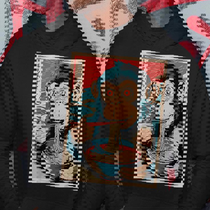 Ramen Japanese Kawaii Monkey Graphic Anime Hoodie Personalized Gifts
