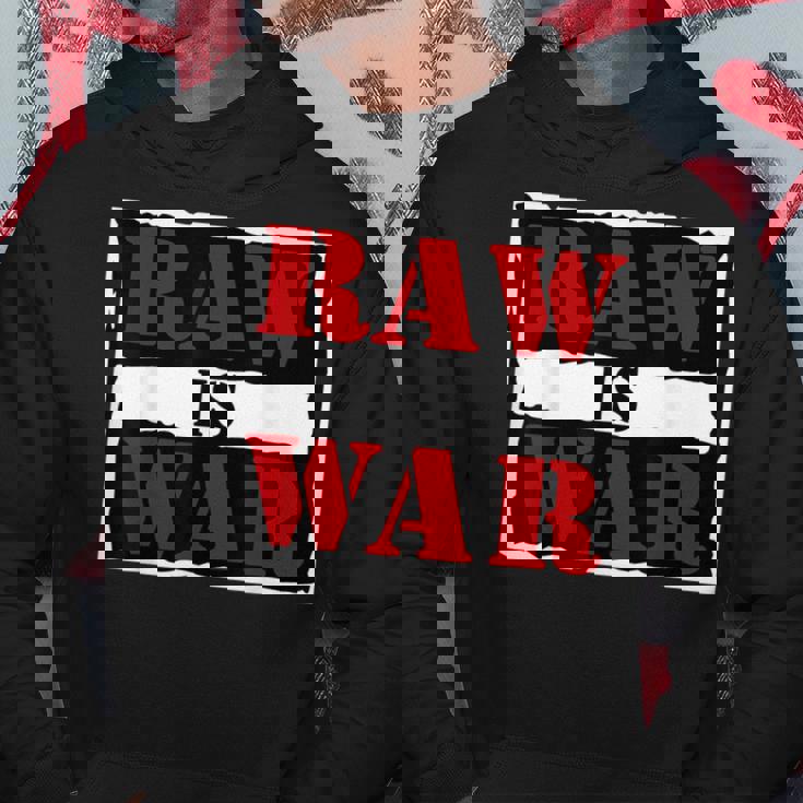 Raw Is War Wrestling Era Famous Quote Vintage 90S Wrestling Hoodie Funny Gifts