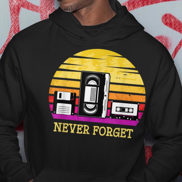 Retro Diskettehs The 80S Never Forget Kapuzenpullover Lustige Geschenke