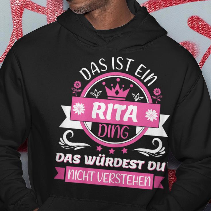 Rita Name Name Day Das Ist Ein Rita Ding Kapuzenpullover Lustige Geschenke