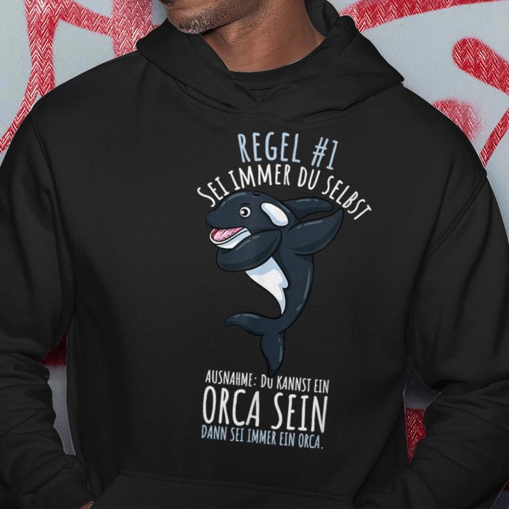 Sei Immer Du Selbst Killerwal Ozean Orca Kapuzenpullover Lustige Geschenke