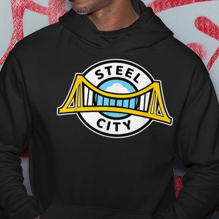 Sl City Pittsburgh Logo Der Stadt Der Brücken Kapuzenpullover Lustige Geschenke