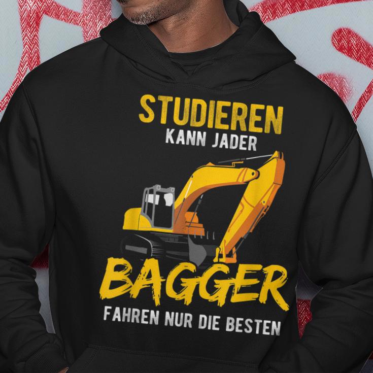 Studieren Kann Jeder Bagger Fahren Nur Die Besten Bagger Kapuzenpullover Lustige Geschenke