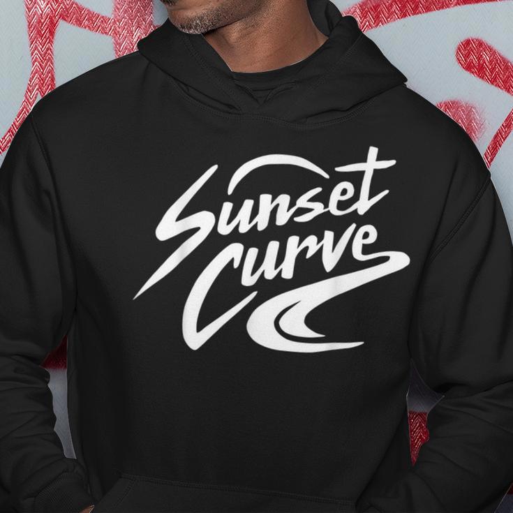 Sunset Curve Band Kapuzenpullover Lustige Geschenke