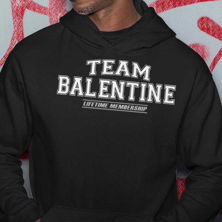 Team Balentine Stolzer Familienname Nachname Kapuzenpullover Lustige Geschenke