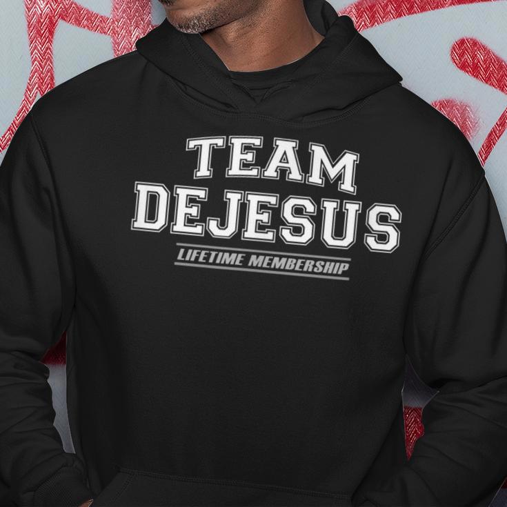 Team Dejesus Stolzer Familiennachname Nachname Geschenk Kapuzenpullover Lustige Geschenke