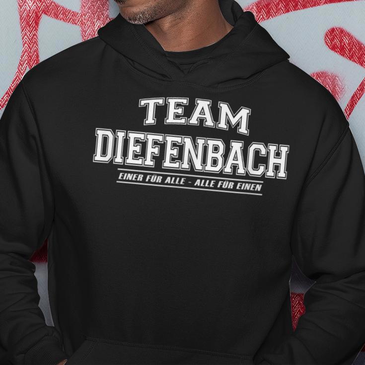 Team Diefenbach Stolze Familie Nachname Geschenk Kapuzenpullover Lustige Geschenke