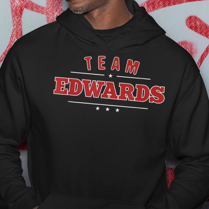 Team Edwards Personalised Surname Family Sports S Kapuzenpullover Lustige Geschenke