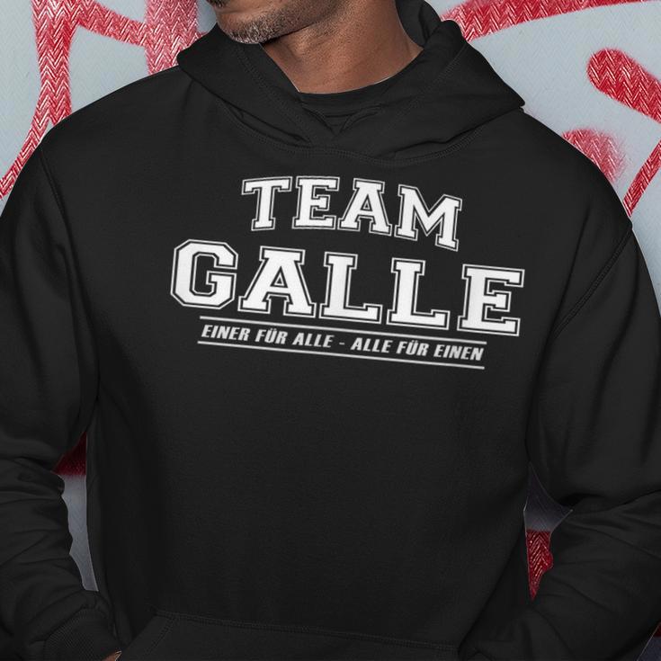 Team Galle Stolze Familie Nachname Geschenk Kapuzenpullover Lustige Geschenke