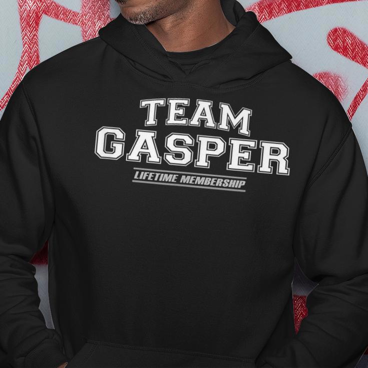 Team Gasper Proud Surname Last Name Kapuzenpullover Lustige Geschenke