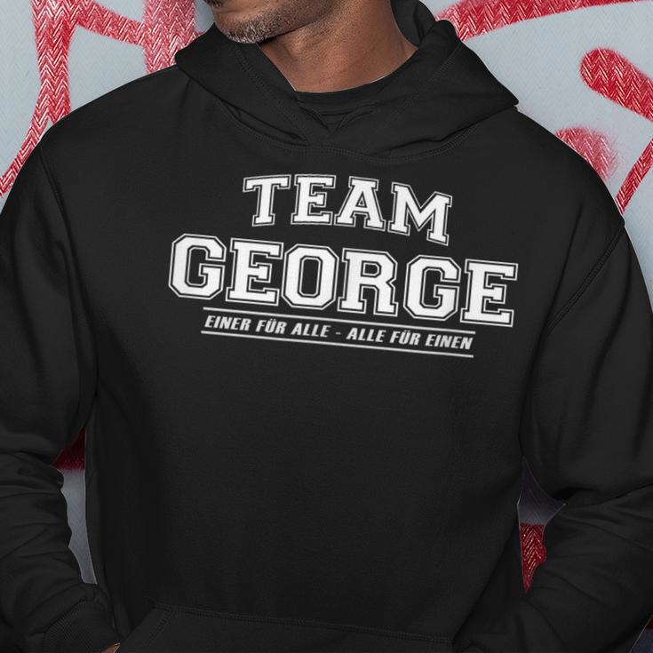 Team George Proud Family Last Name Kapuzenpullover Lustige Geschenke