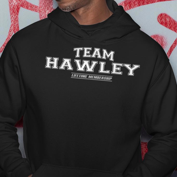 Team Hawley Stolzer Familiennachname Nachname Geschenk Kapuzenpullover Lustige Geschenke