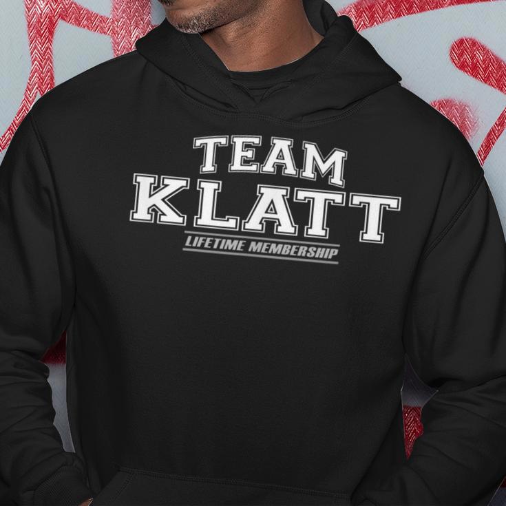 Team Klatt Proud Surname Last Name Kapuzenpullover Lustige Geschenke