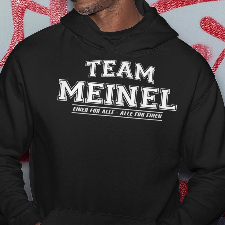 Team Meinel Stolze Familie Nachname Geschenk Kapuzenpullover Lustige Geschenke