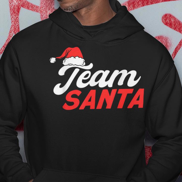 Team Santa Christmas Kapuzenpullover Lustige Geschenke