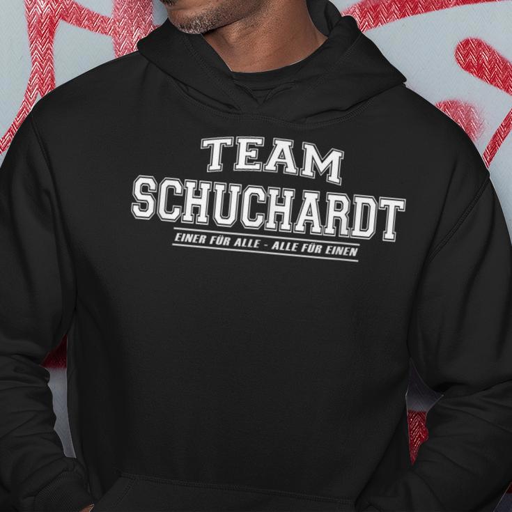 Team Schuchardt Stolze Familie Nachname Geschenk Kapuzenpullover Lustige Geschenke