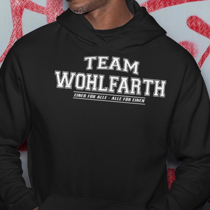 Team Wohlfarth Stolze Familie Nachname Geschenk Kapuzenpullover Lustige Geschenke