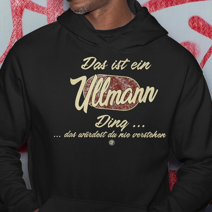 Ullmann Das Ist Ein Ullmann Ding Family Kapuzenpullover Lustige Geschenke