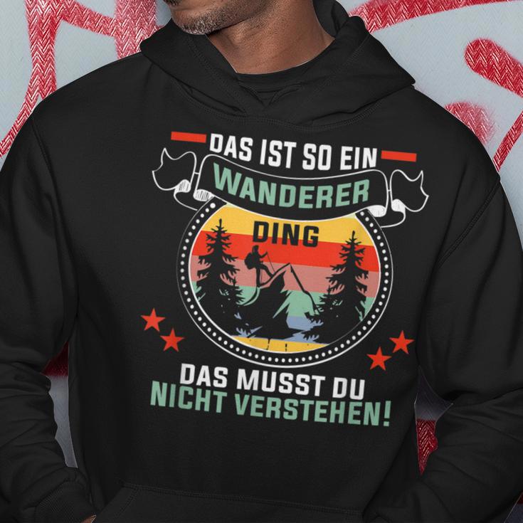 Wandern Das Ist So Ein Wanderer Ding Bergehen Bergsteiger Kapuzenpullover Lustige Geschenke