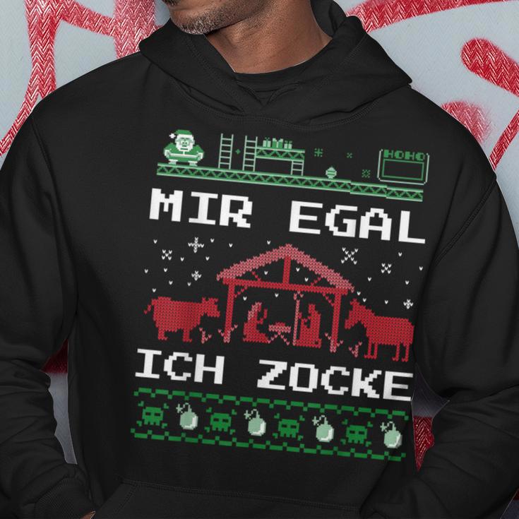 Weihnachten Mir Egal Ich Zocke Ugly Christmas For Gamer Kapuzenpullover Lustige Geschenke