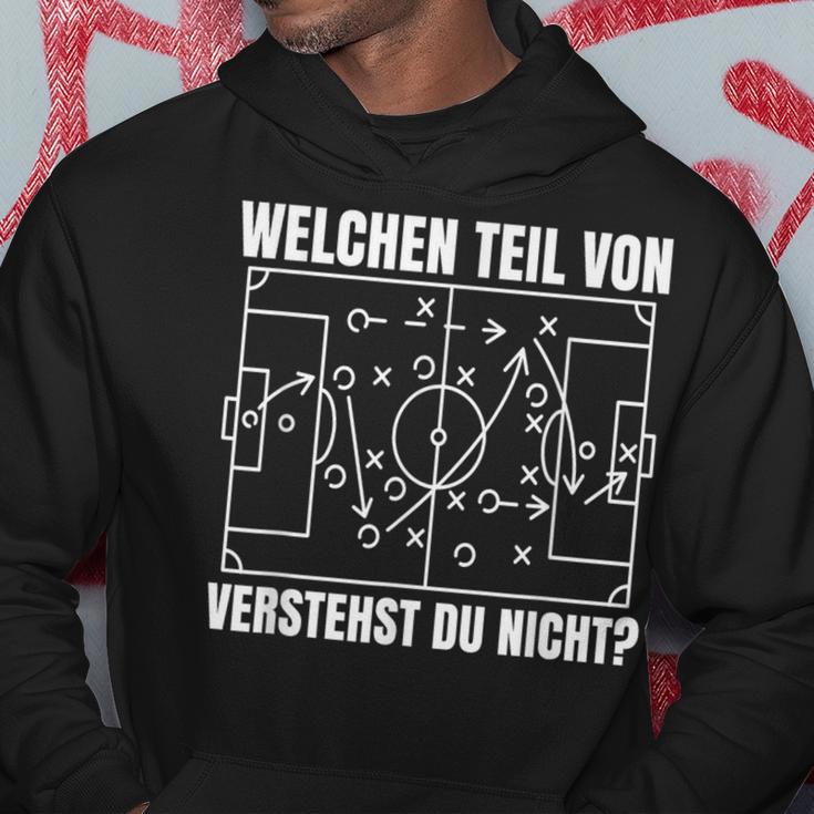 Welchen Teilon Fußballerstehst Du Nicht Fußballer Kapuzenpullover Lustige Geschenke