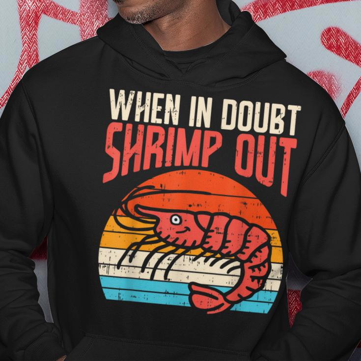 When In Doubt Shrimp Out Retro Bjj Brazilian Jiu Jitsu Kapuzenpullover Lustige Geschenke