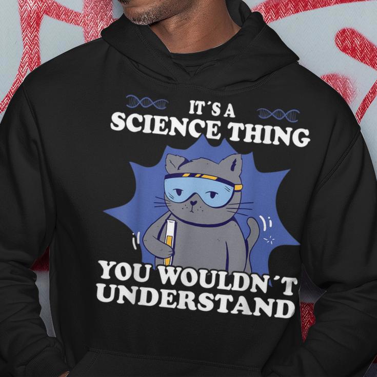 Wissenschaft Ist Ein Wissenschaftliches Ding Wissenschaftliche Ausrüstung Für Labor Kapuzenpullover Lustige Geschenke