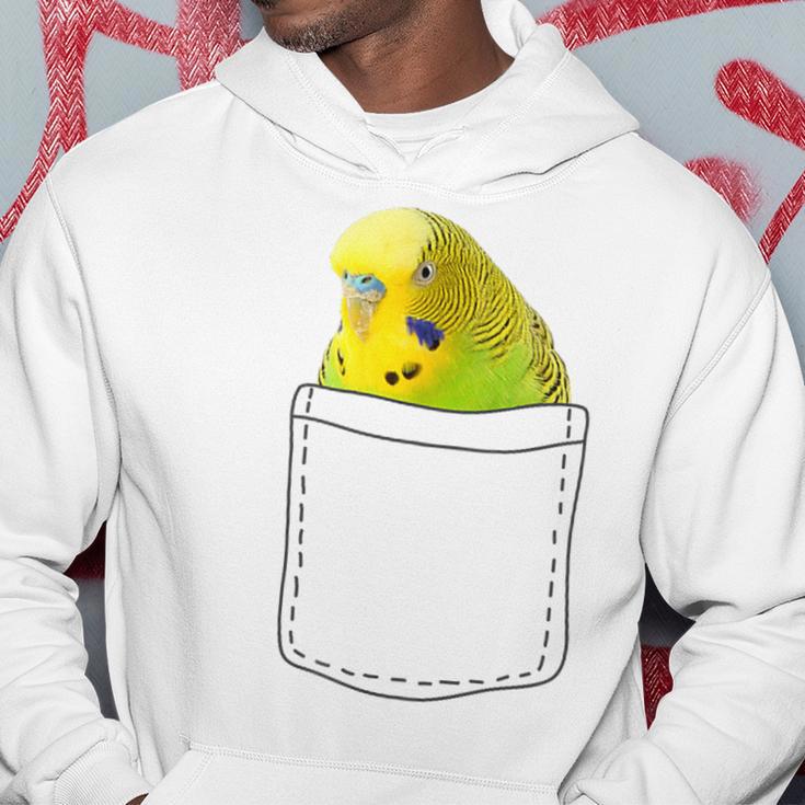 Cute Budgie In Bag Budgie Kapuzenpullover Lustige Geschenke