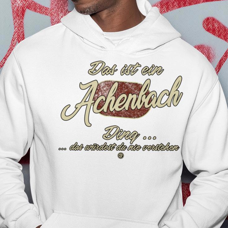 Das Ist Ein Achenbach Ding Family Achenbach Long-Sleeved Kapuzenpullover Lustige Geschenke