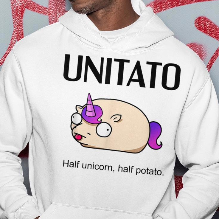 Einhorn-Kartoffel- Unitato- Kapuzenpullover Lustige Geschenke