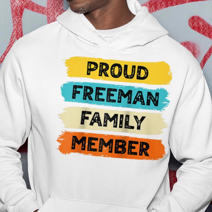 Freeman Retro Freeman Nachname Freeman Raglan Kapuzenpullover Lustige Geschenke