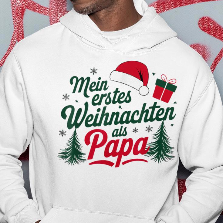 Mein Erstes Weihnachten Als Papa Kapuzenpullover Lustige Geschenke