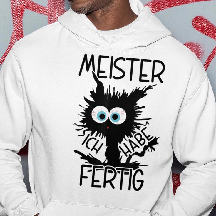 Meister Geschafft Meister Bestanden Gray Kapuzenpullover Lustige Geschenke