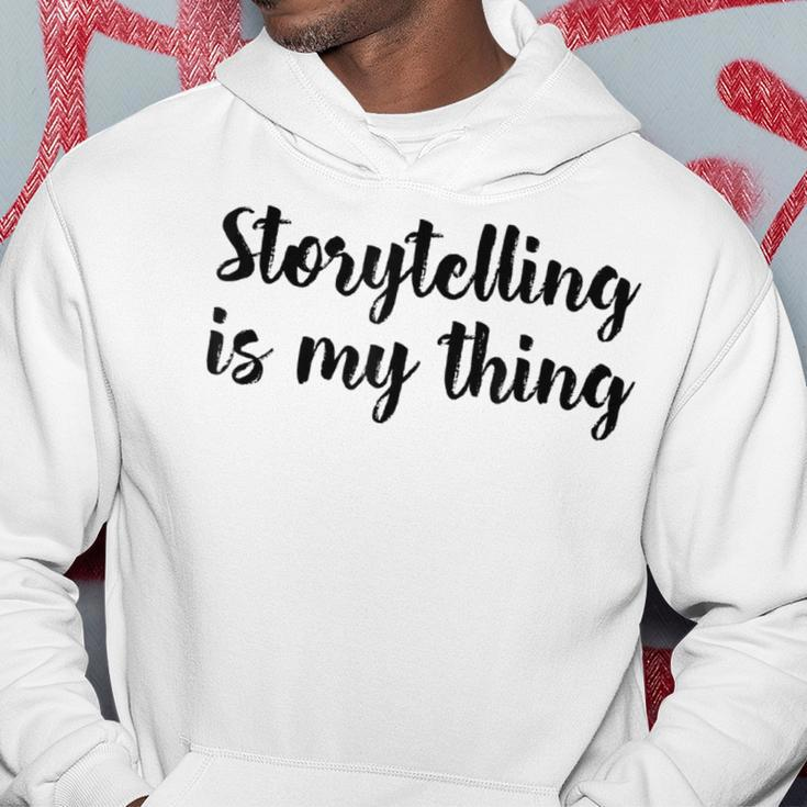 Storytelling Ist Mein Ding Story Telling Folk-Legenden Kapuzenpullover Lustige Geschenke