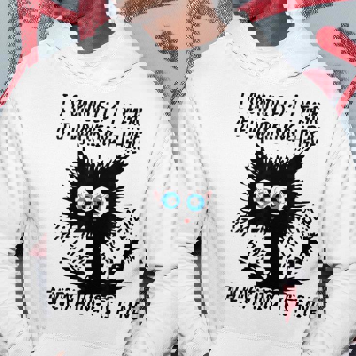 I Survived 1 Year Of Working Here Hoodie Unique Gifts