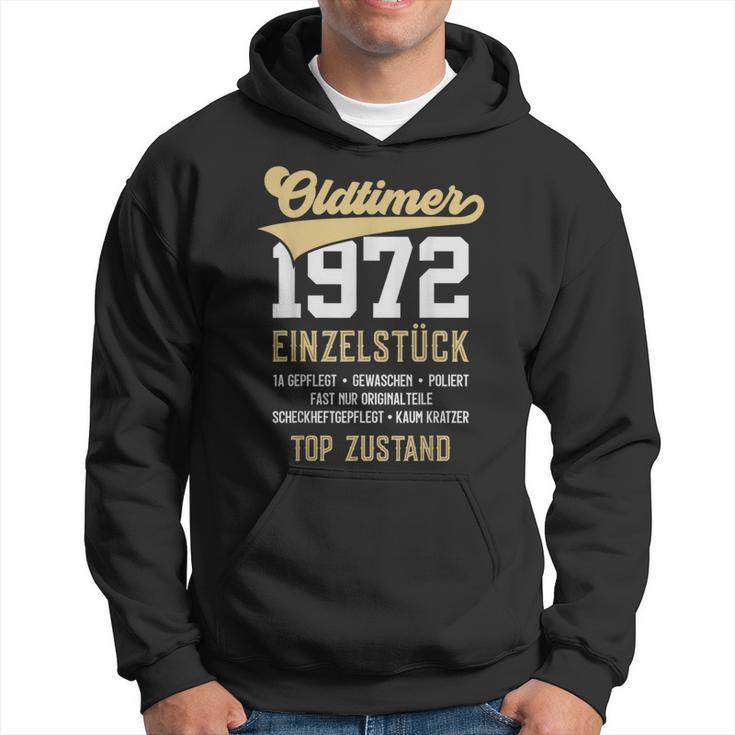 51 Jahre Oldtimer 1972Intage 51St Birthday Kapuzenpullover